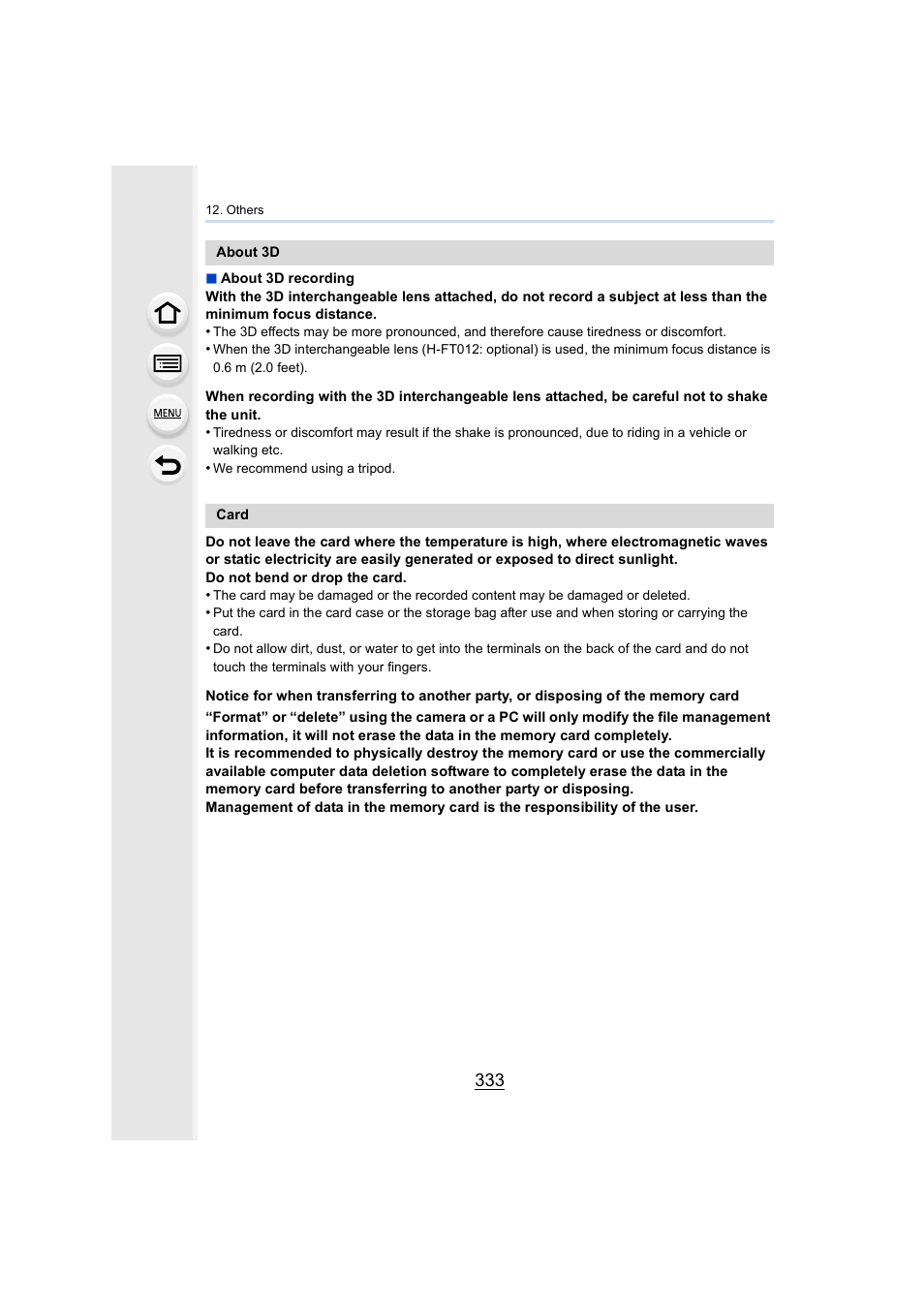 Panasonic Lumix DMC-G85M User Manual | Page 333 / 338