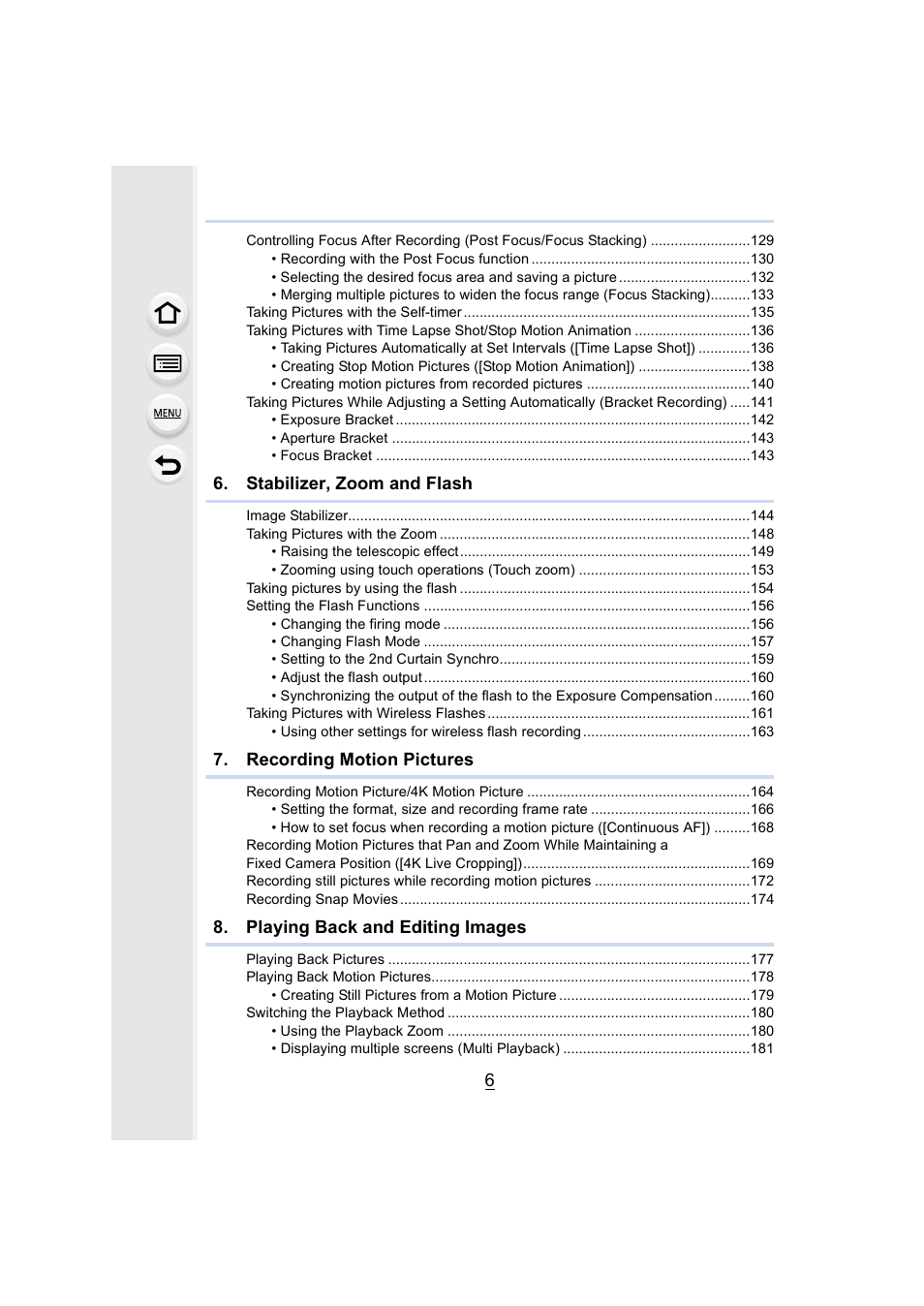 Panasonic Lumix DMC-G85M User Manual | Page 6 / 338