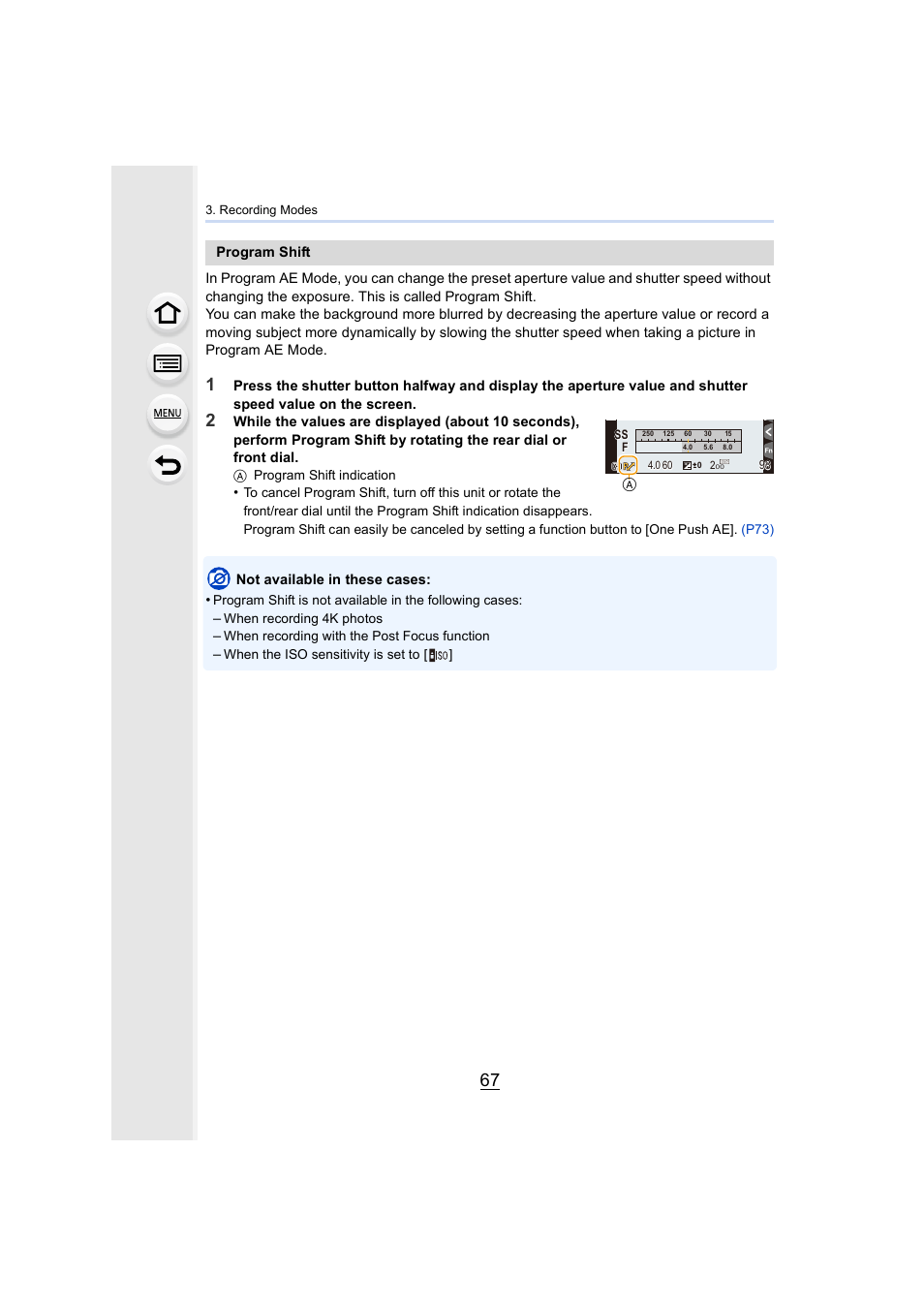 Panasonic Lumix DMC-G85M User Manual | Page 67 / 338
