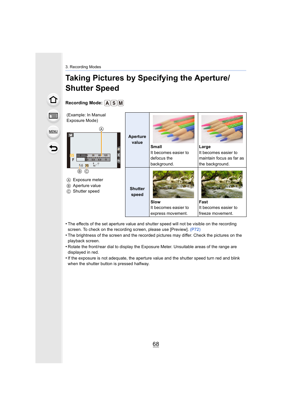 Panasonic Lumix DMC-G85M User Manual | Page 68 / 338