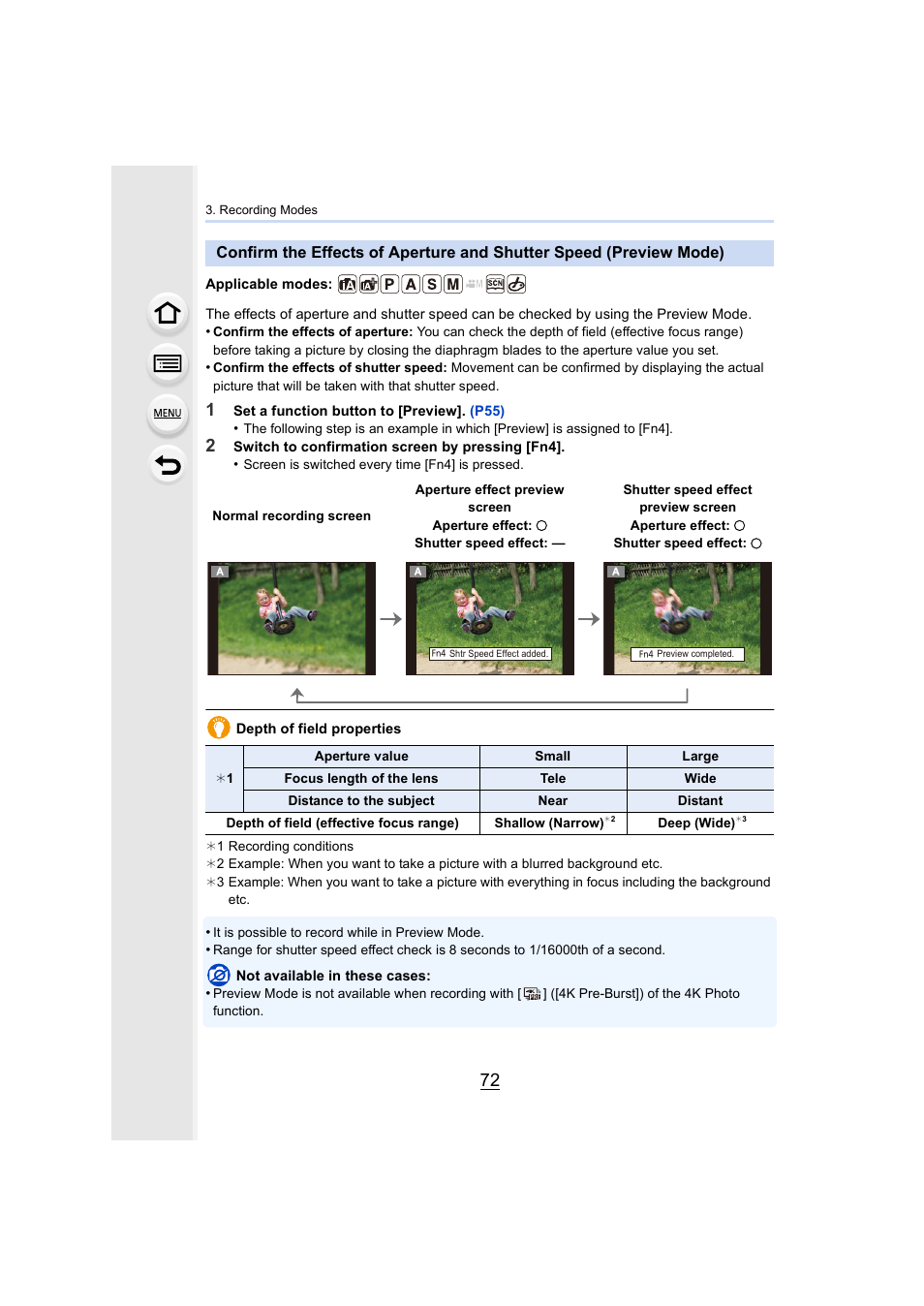 P72) | Panasonic Lumix DMC-G85M User Manual | Page 72 / 338