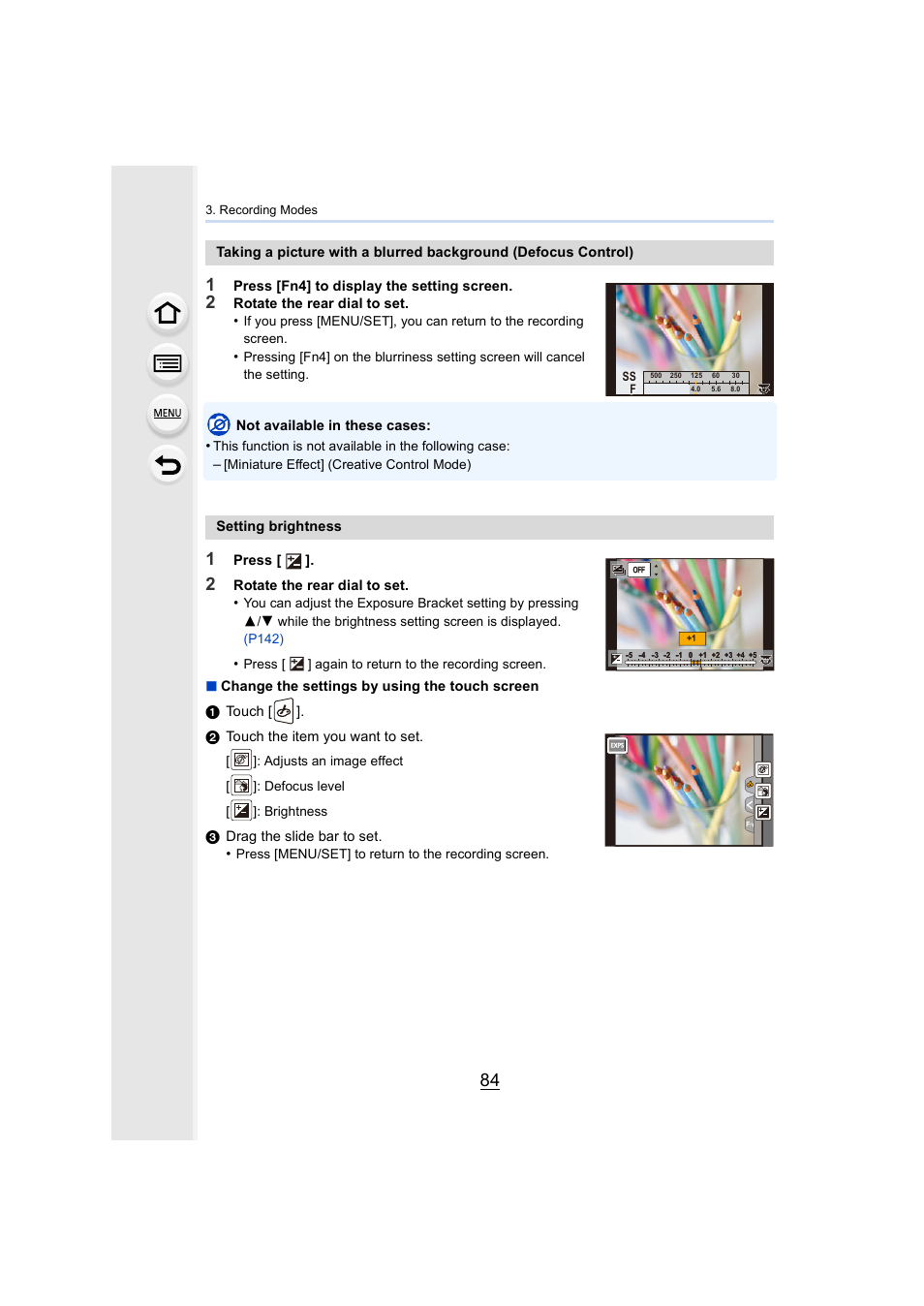 Panasonic Lumix DMC-G85M User Manual | Page 84 / 338