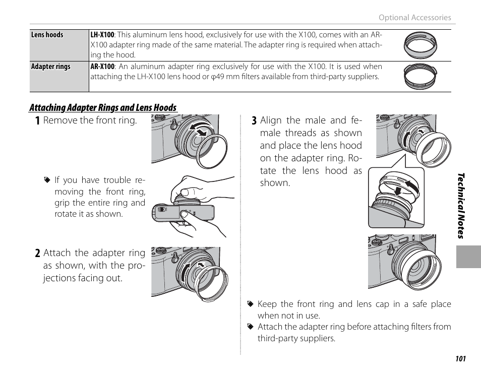 FujiFilm X100 User Manual | Page 117 / 140