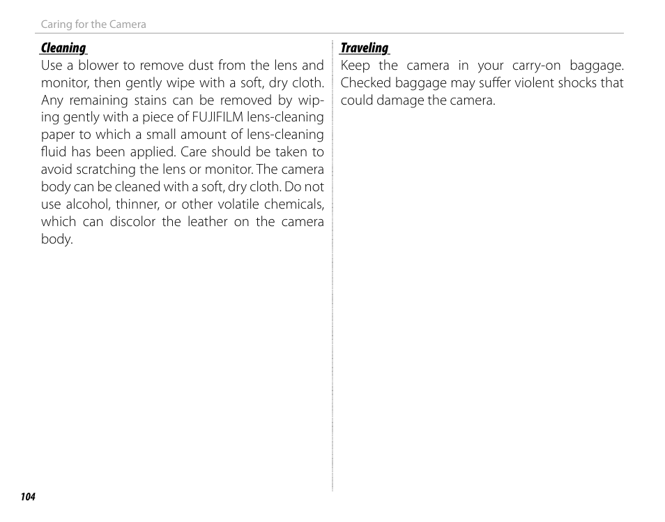 FujiFilm X100 User Manual | Page 120 / 140