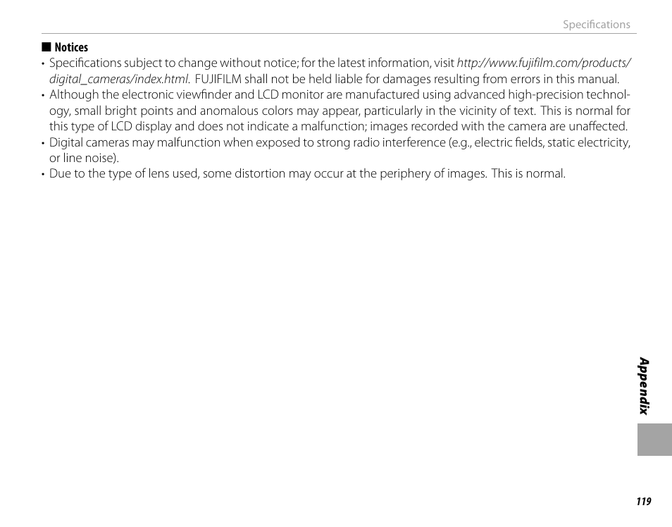 FujiFilm X100 User Manual | Page 135 / 140