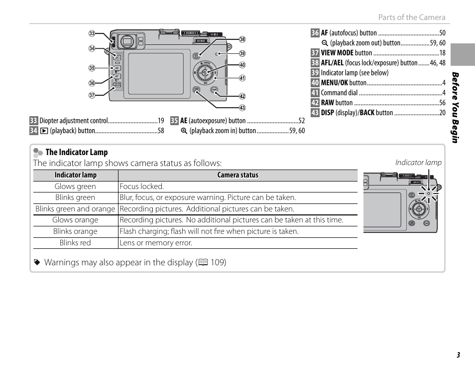 FujiFilm X100 User Manual | Page 19 / 140