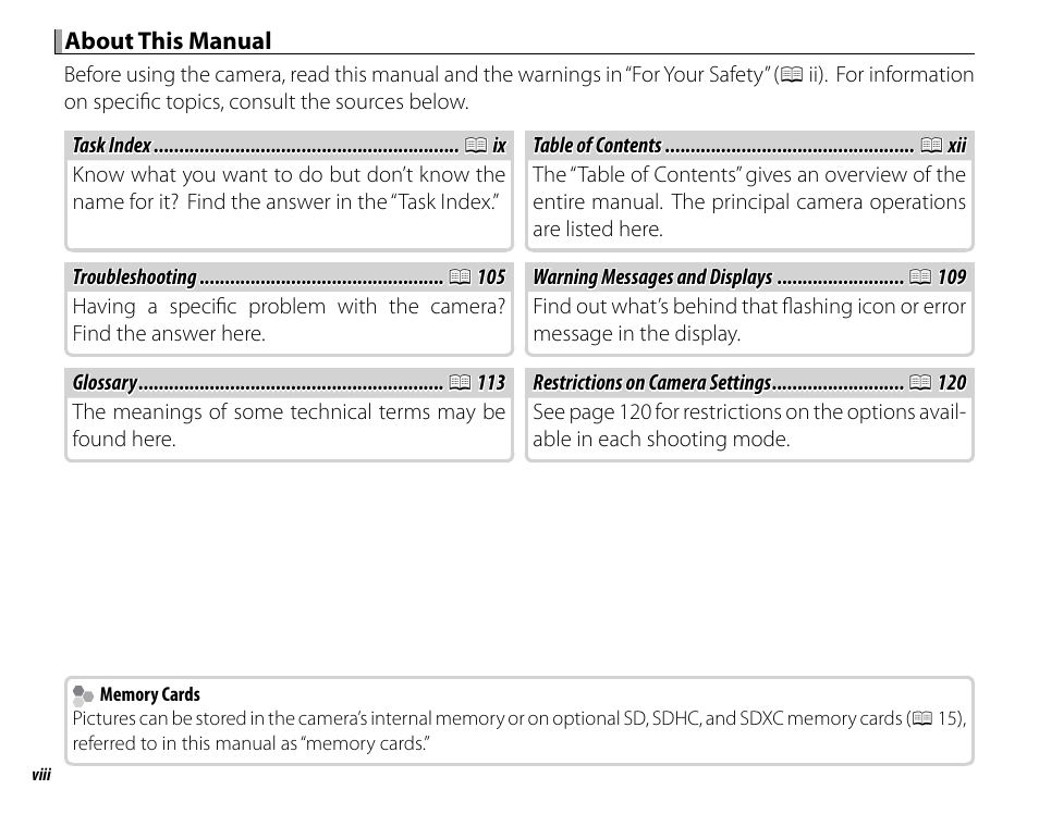 FujiFilm X100 User Manual | Page 8 / 140