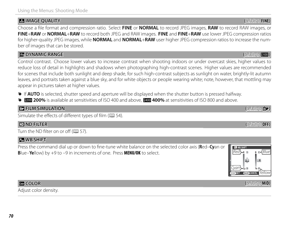 FujiFilm X100 User Manual | Page 86 / 140