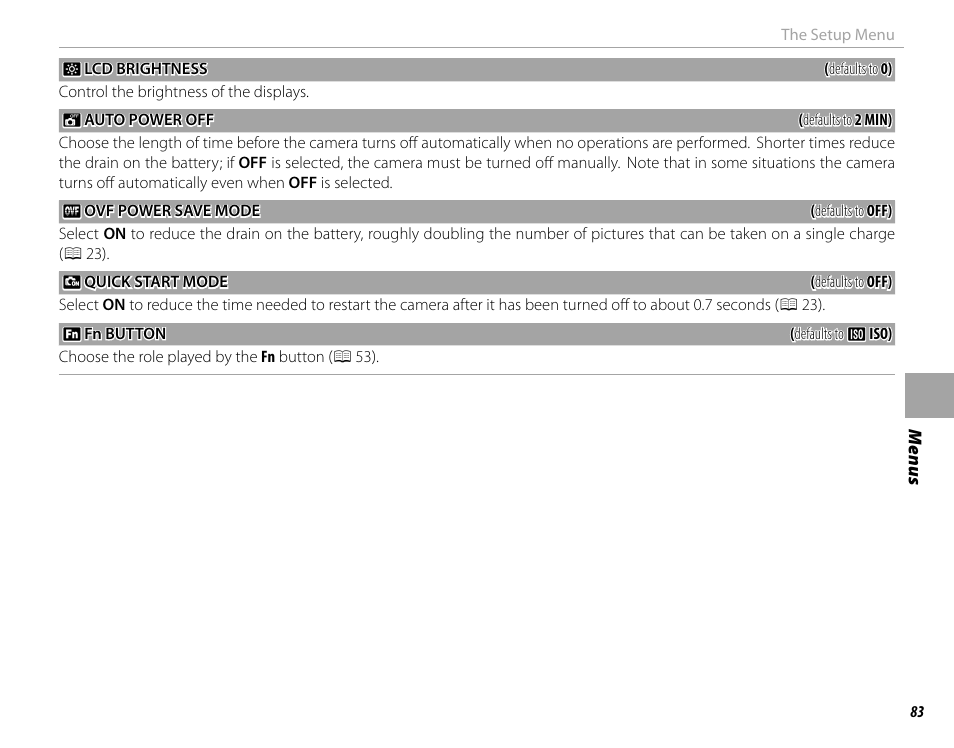 FujiFilm X100 User Manual | Page 99 / 140