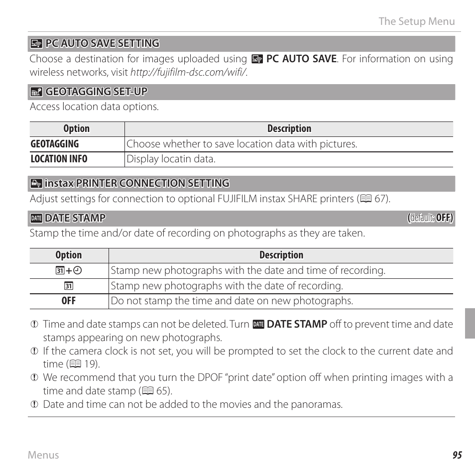 FujiFilm FinePix XP120 User Manual | Page 113 / 138