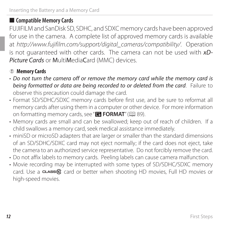 FujiFilm FinePix XP120 User Manual | Page 30 / 138