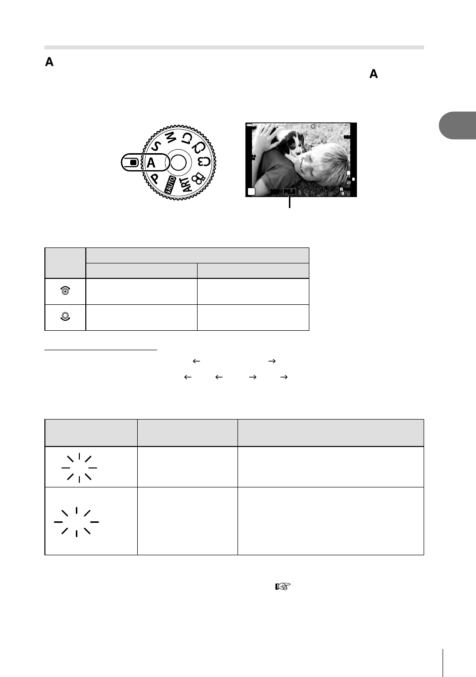 Shooting, Choosing aperture ( aperture priority mode), 27 en | Olympus OM-D E-M1 Mark II User Manual | Page 27 / 196