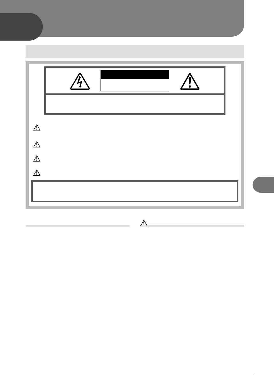 Safety precautions | Olympus PEN E-PL8 User Manual | Page 147 / 162