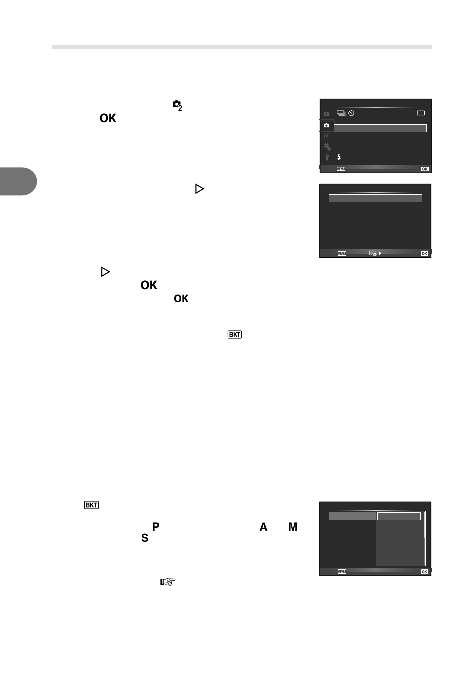 Menu functions (shooting menus), 78 en | Olympus PEN E-PL8 User Manual | Page 78 / 162
