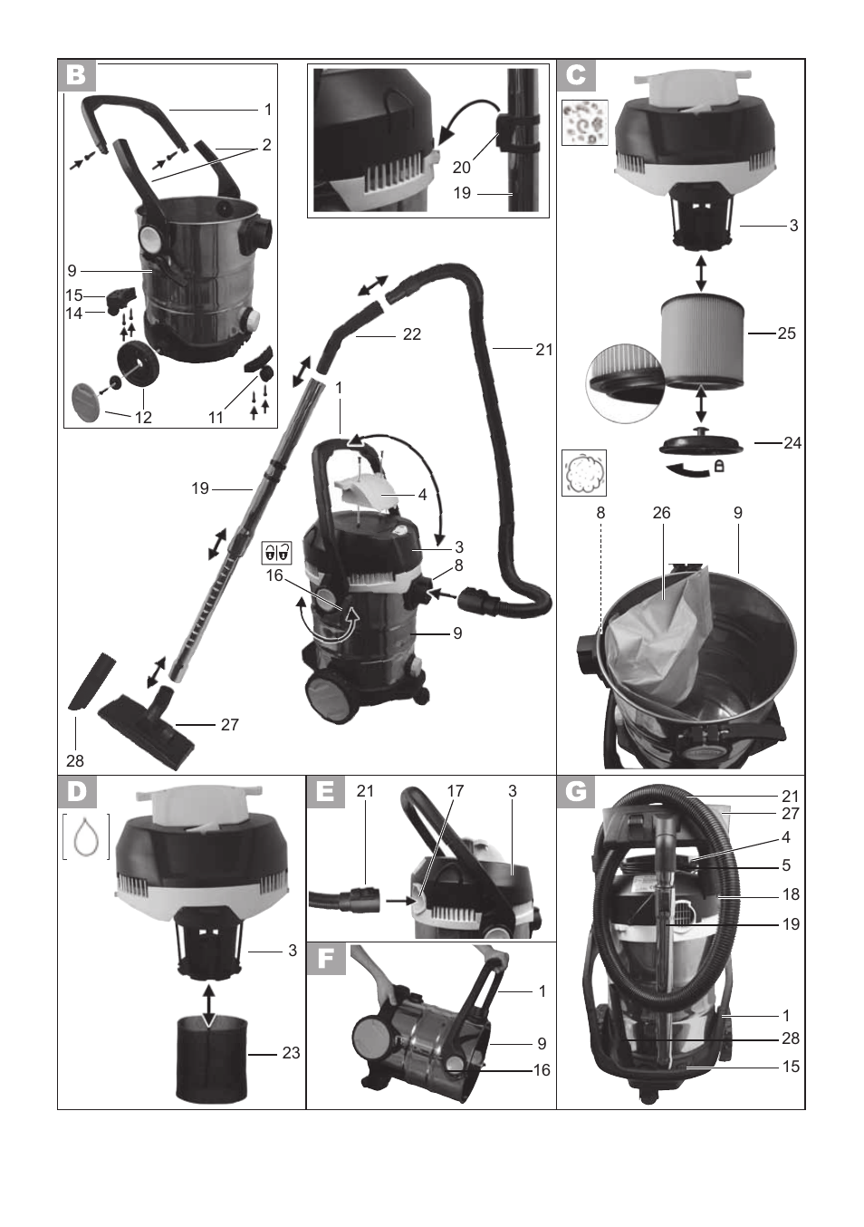 Parkside PNTS 1400 B1 User Manual | Page 4 / 66