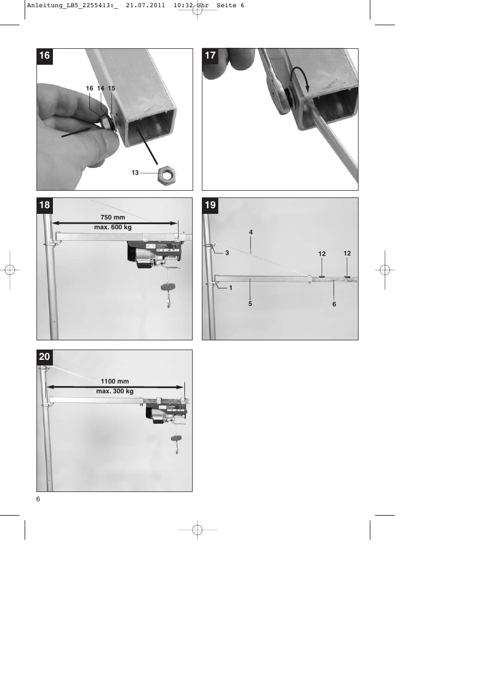 Parkside PSZ 250 A2 User Manual | Page 6 / 28