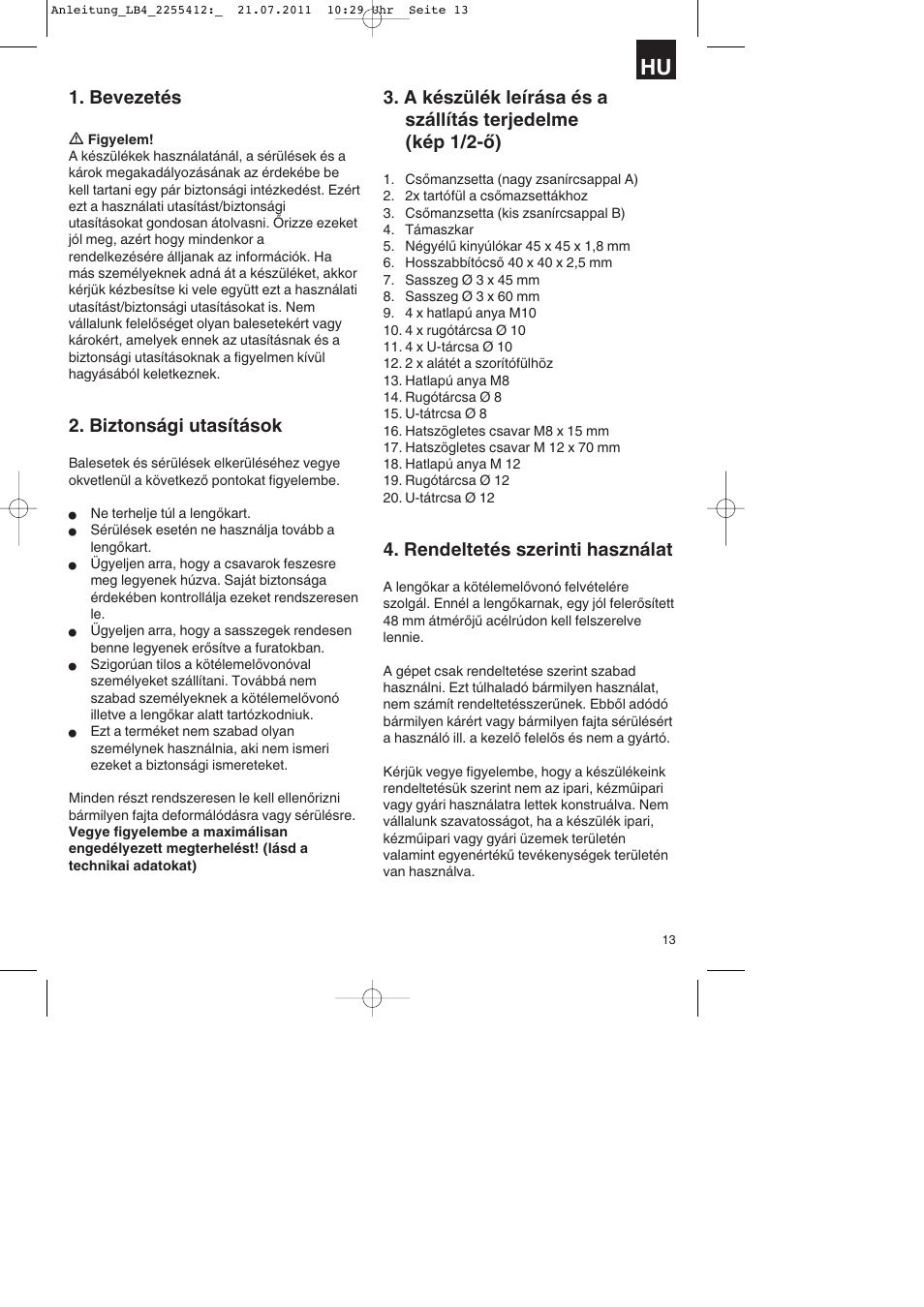 Parkside PSZ 250 A2 User Manual | Page 13 / 44