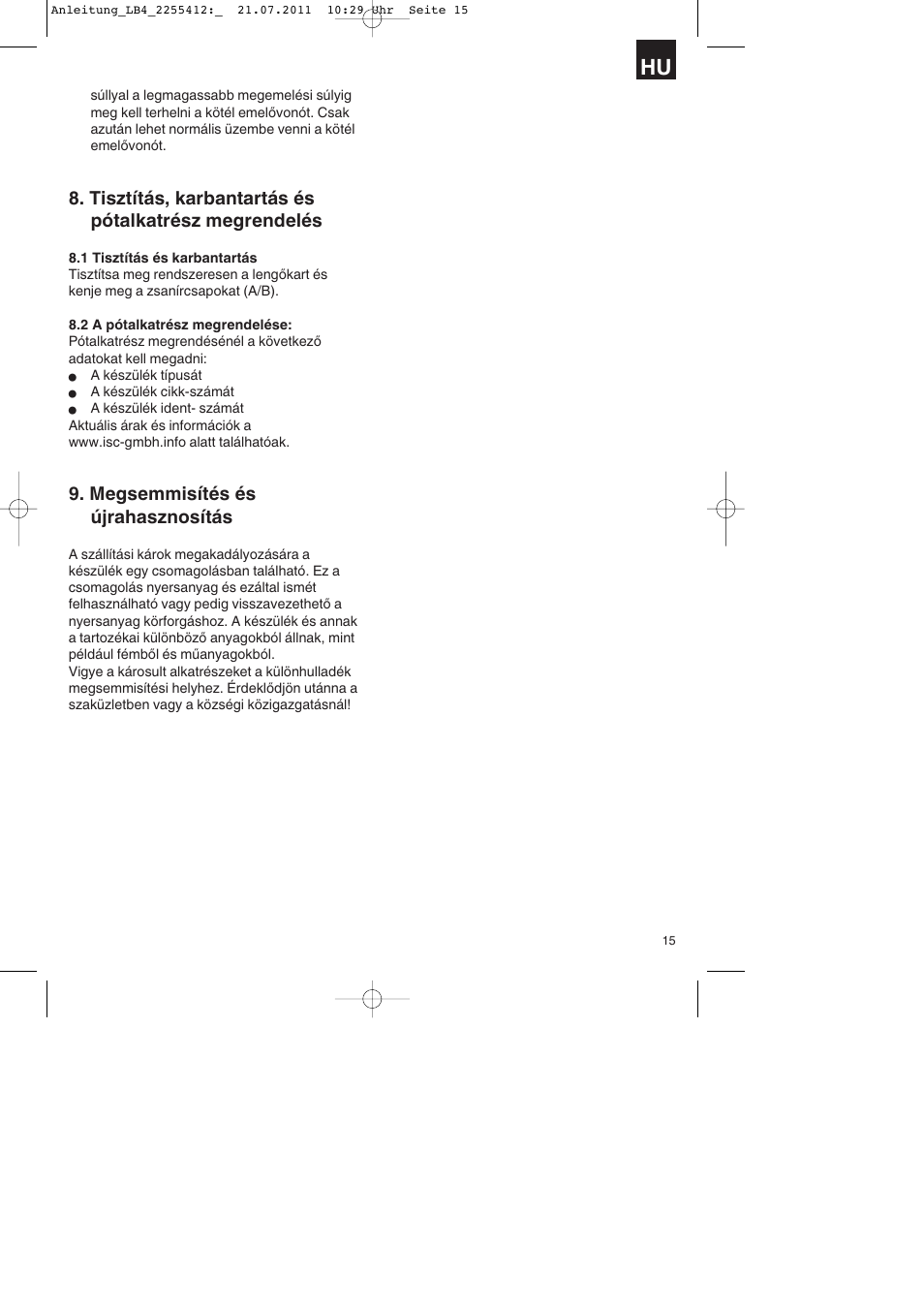 Parkside PSZ 250 A2 User Manual | Page 15 / 44