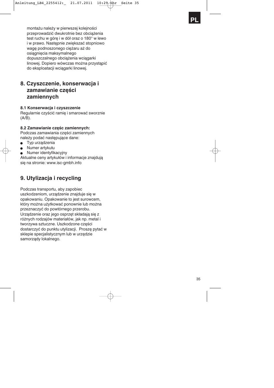 Parkside PSZ 250 A2 User Manual | Page 35 / 44