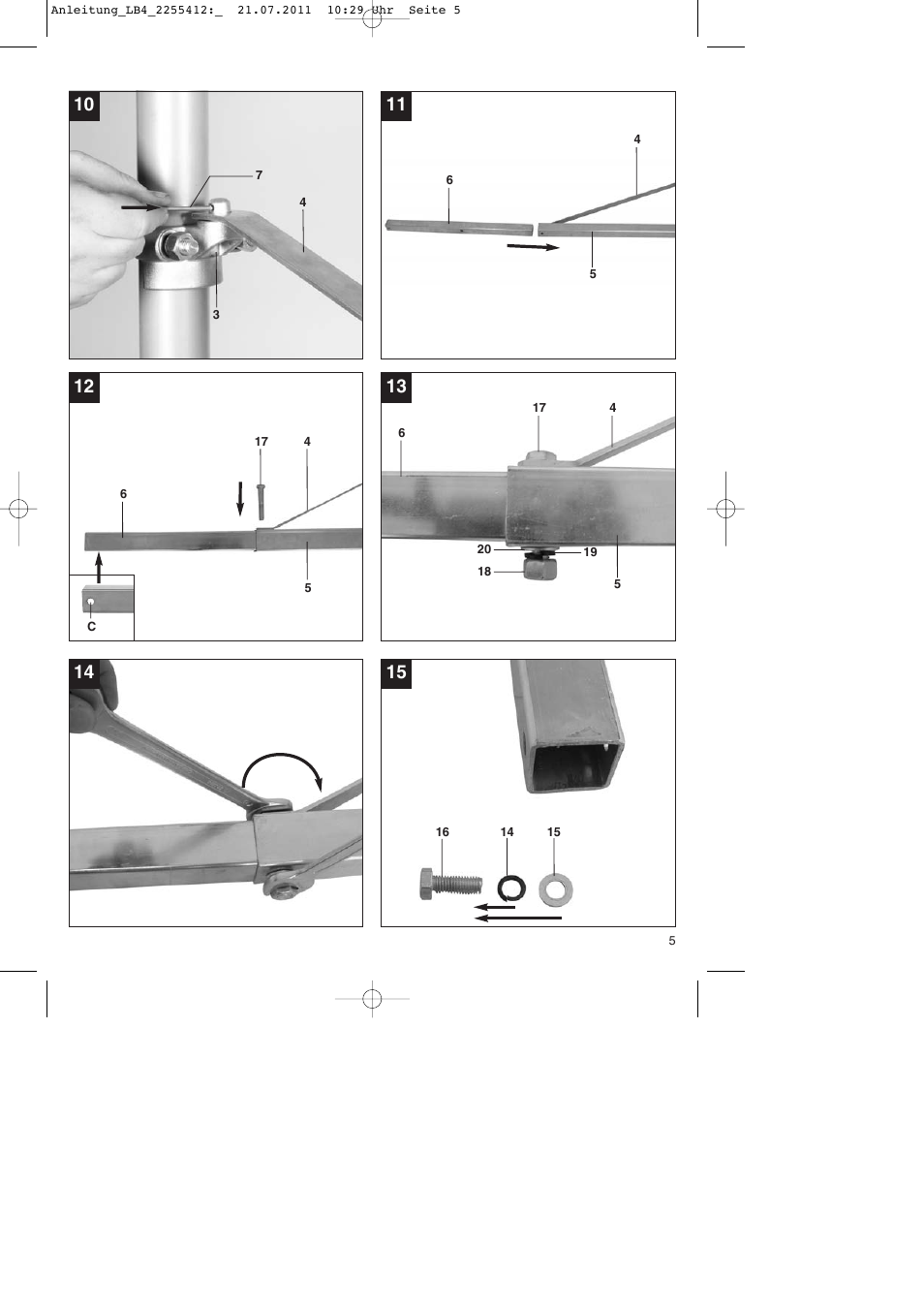 Parkside PSZ 250 A2 User Manual | Page 5 / 44