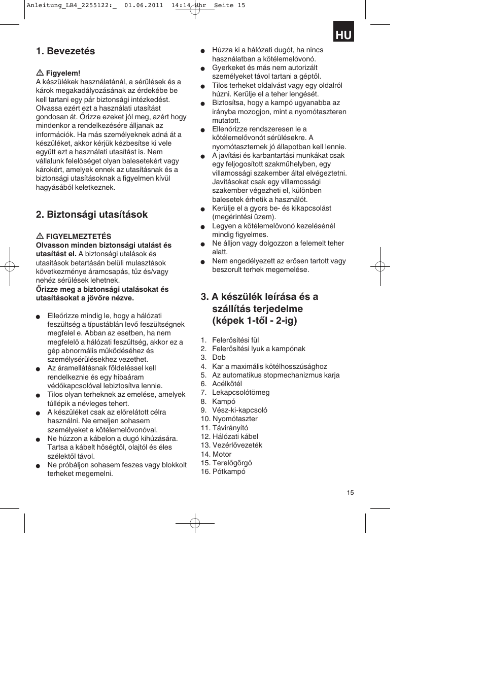 Parkside PSZ 250 A2 User Manual | Page 15 / 64