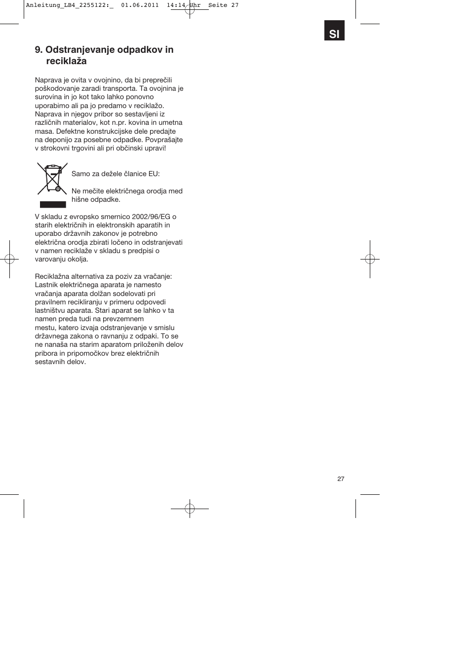 Parkside PSZ 250 A2 User Manual | Page 27 / 64