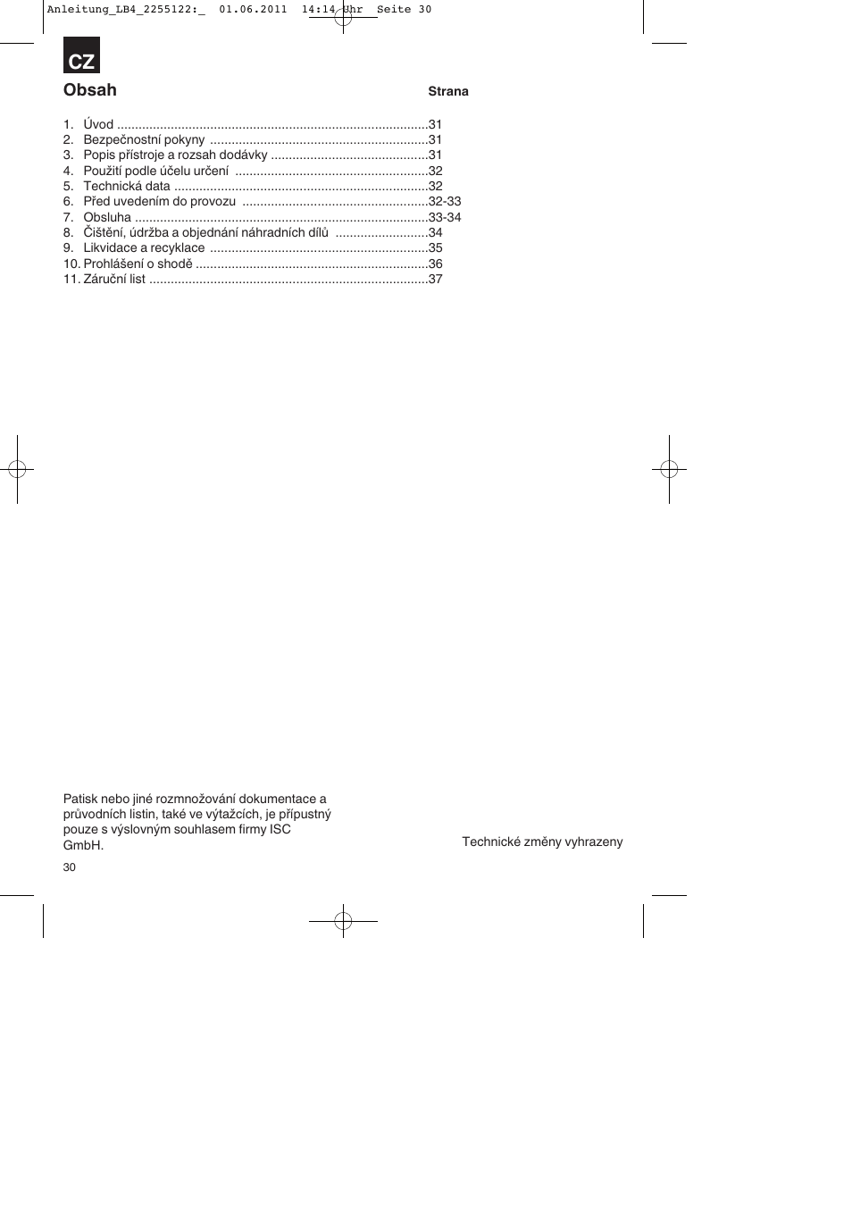 Parkside PSZ 250 A2 User Manual | Page 30 / 64
