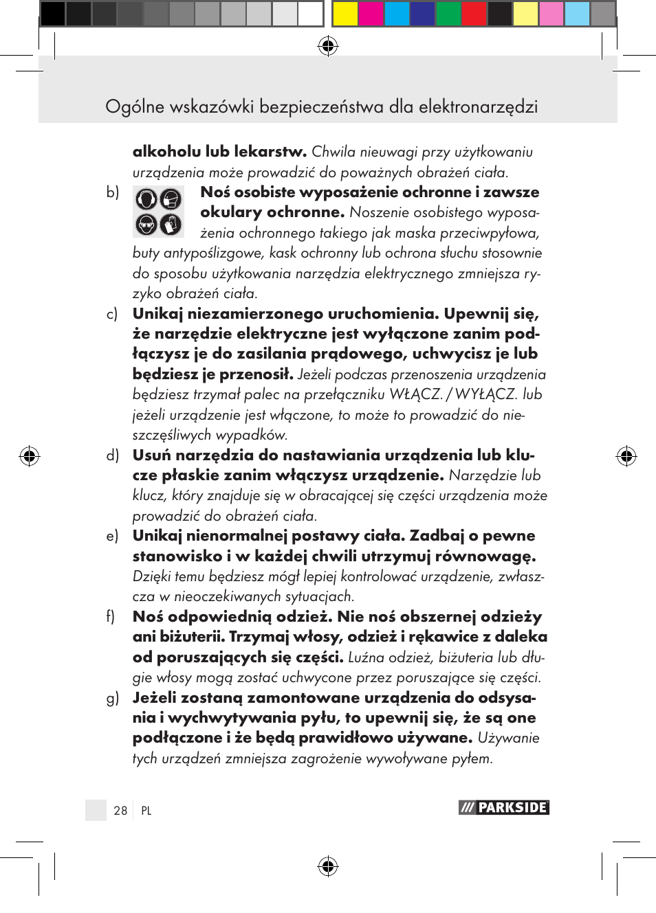 Parkside PGG 15 A1 User Manual | Page 28 / 115