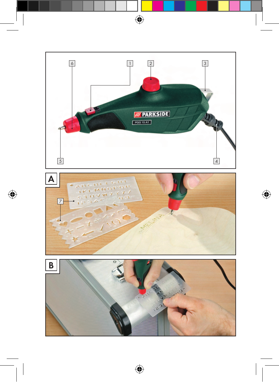 Parkside PGG 15 A1 User Manual | Page 3 / 115