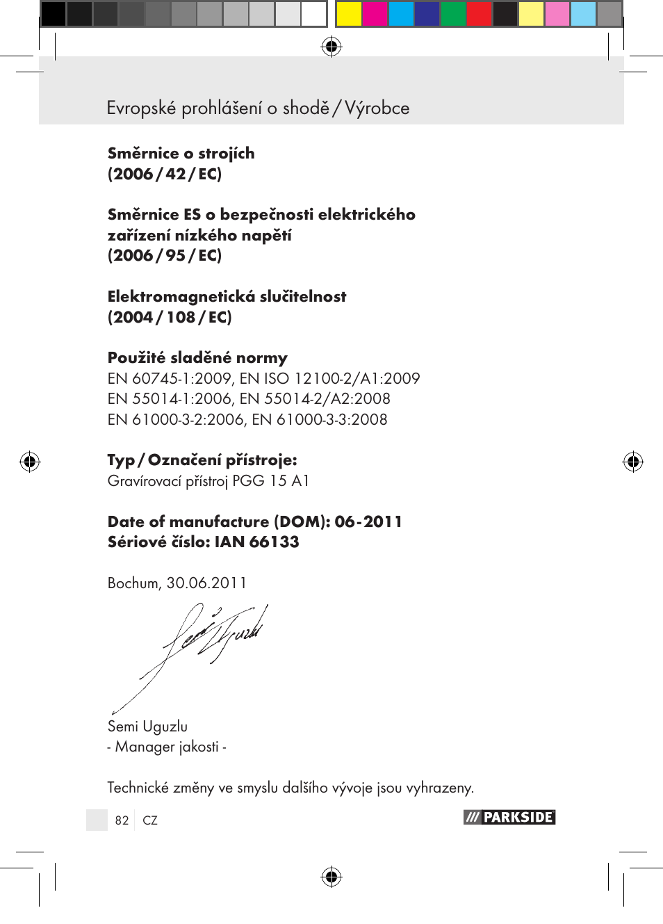 Parkside PGG 15 A1 User Manual | Page 82 / 115