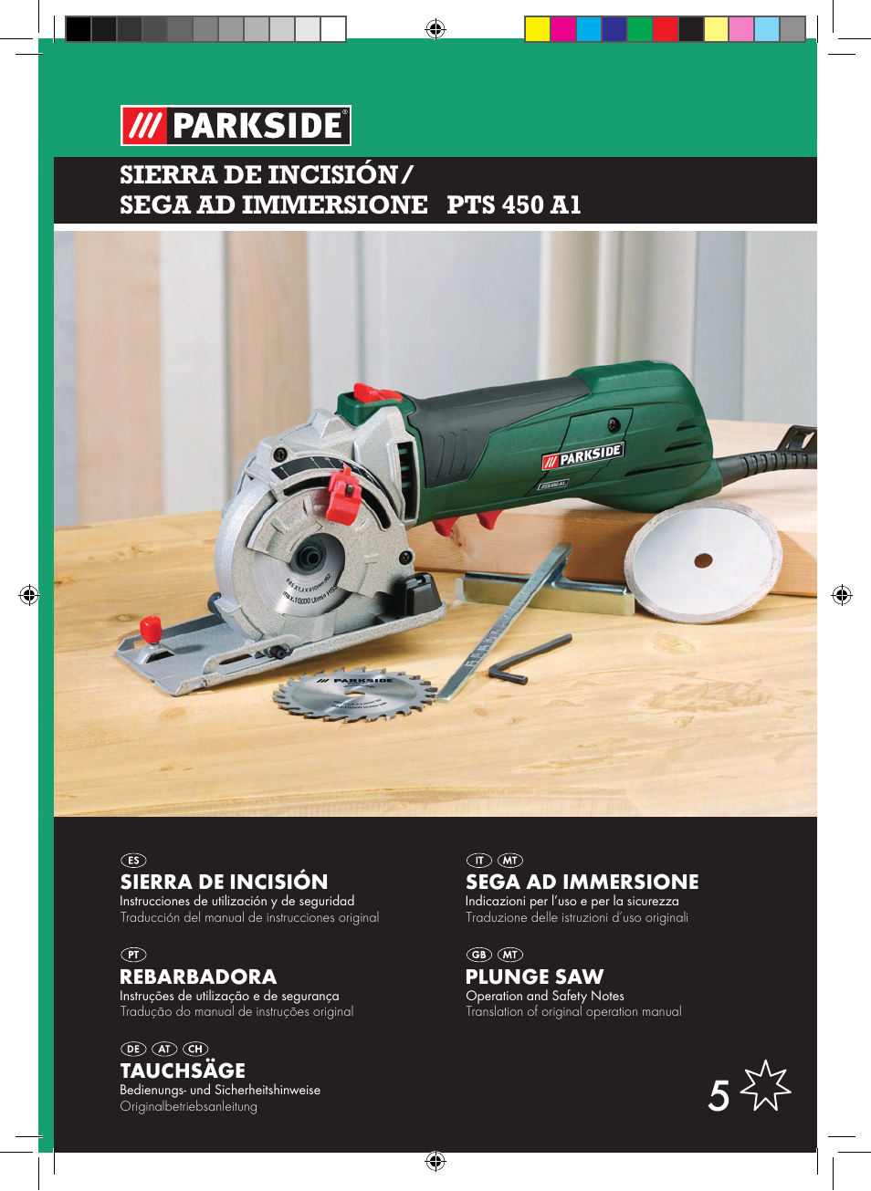 Parkside PTS 450 A1 User Manual | 55 pages