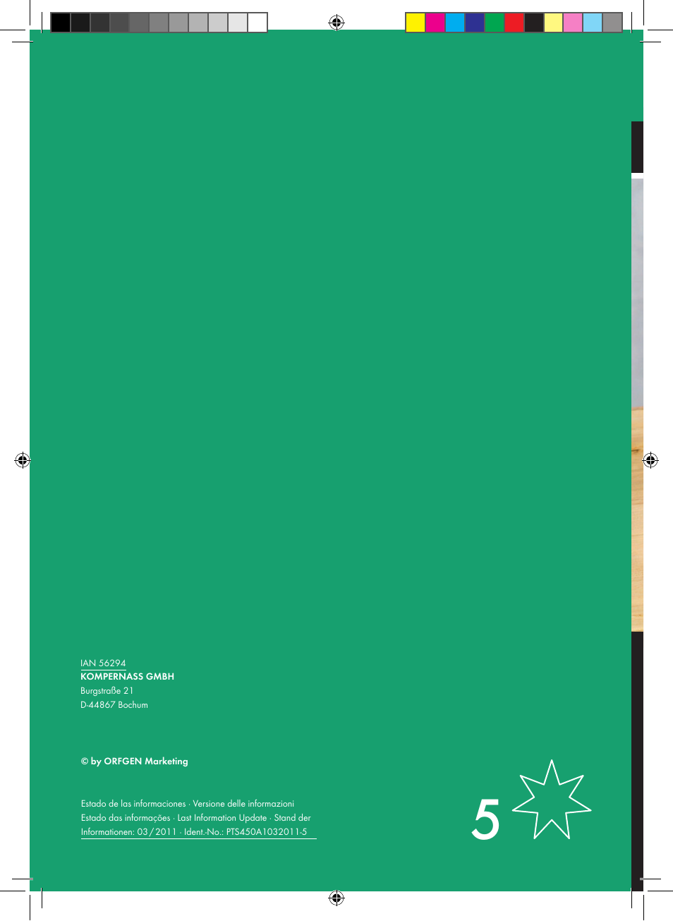 Parkside PTS 450 A1 User Manual | Page 55 / 55