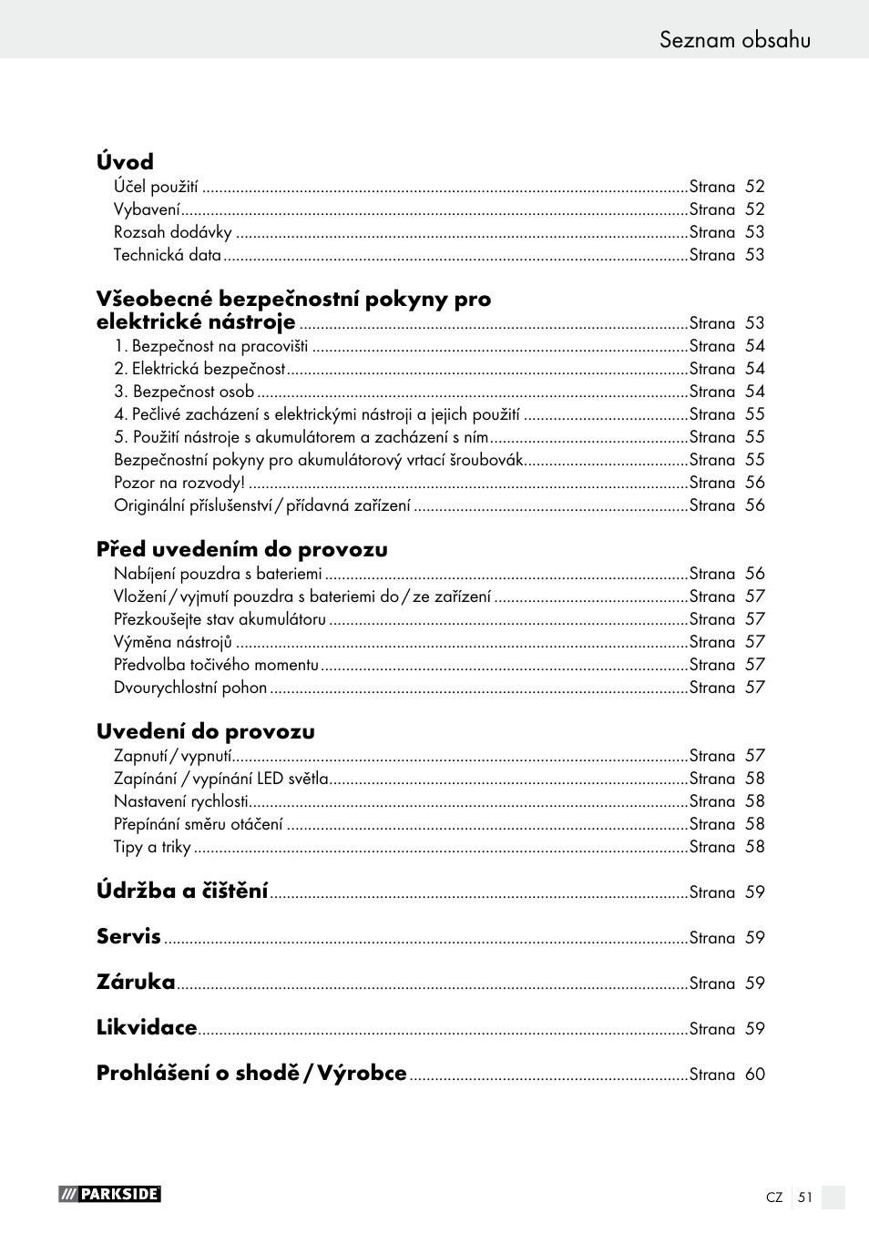 Parkside PABS 18-Li B2 User Manual | Page 51 / 82