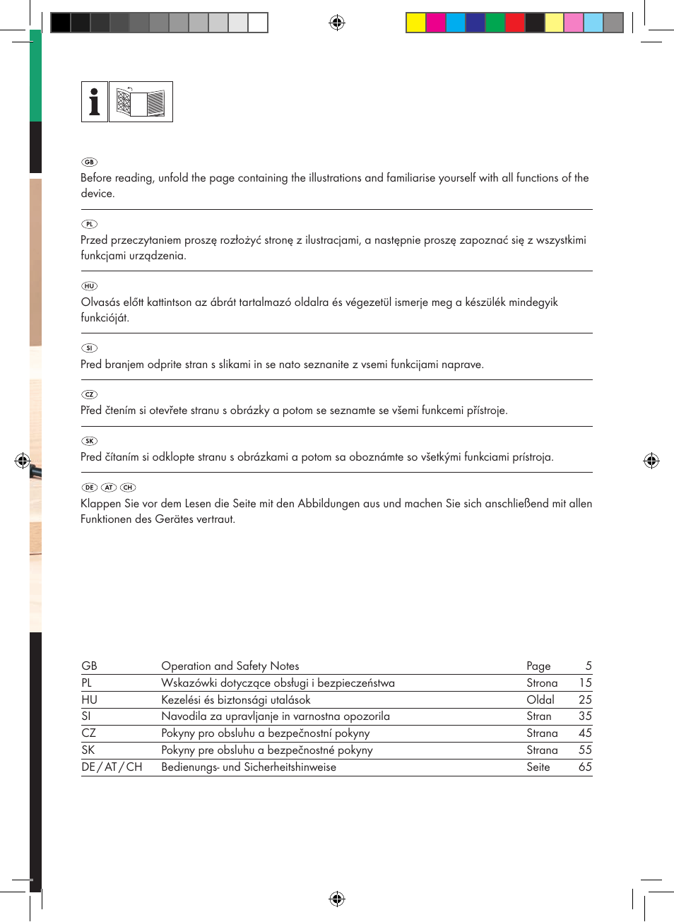 Parkside PSB 1050 A1 User Manual | Page 2 / 75
