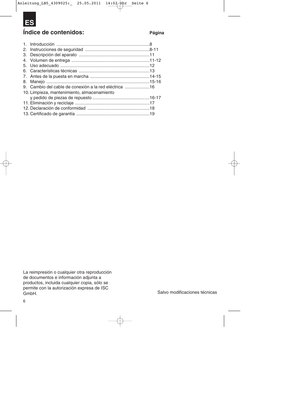 Parkside PDKs 120 A2 User Manual | Page 6 / 76
