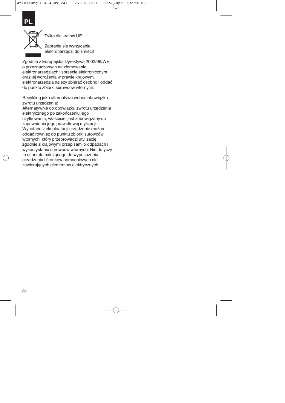 Parkside PDKs 120 A2 User Manual | Page 88 / 108