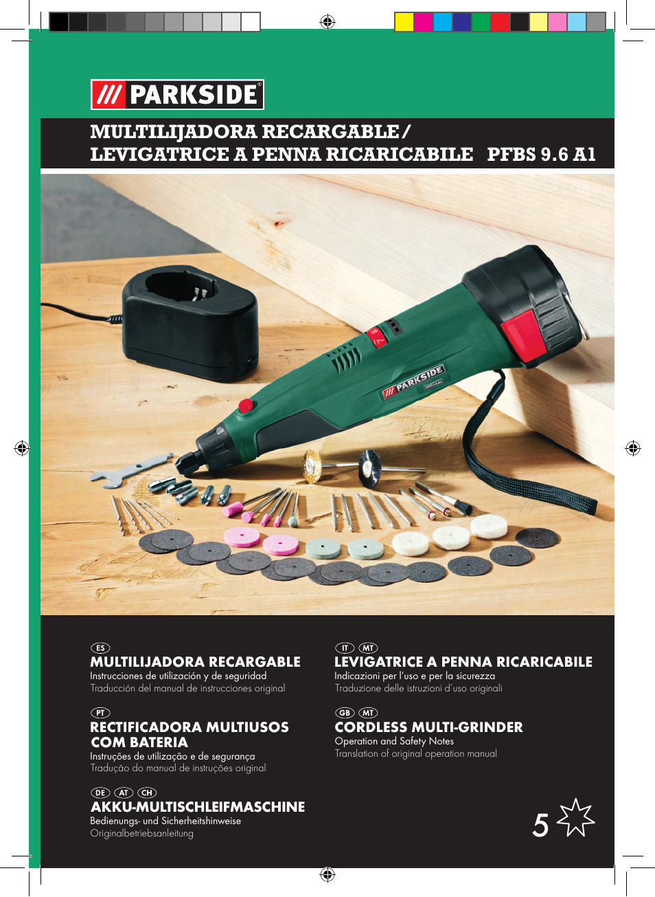 Parkside PFBS 9.6 A1 User Manual | 75 pages