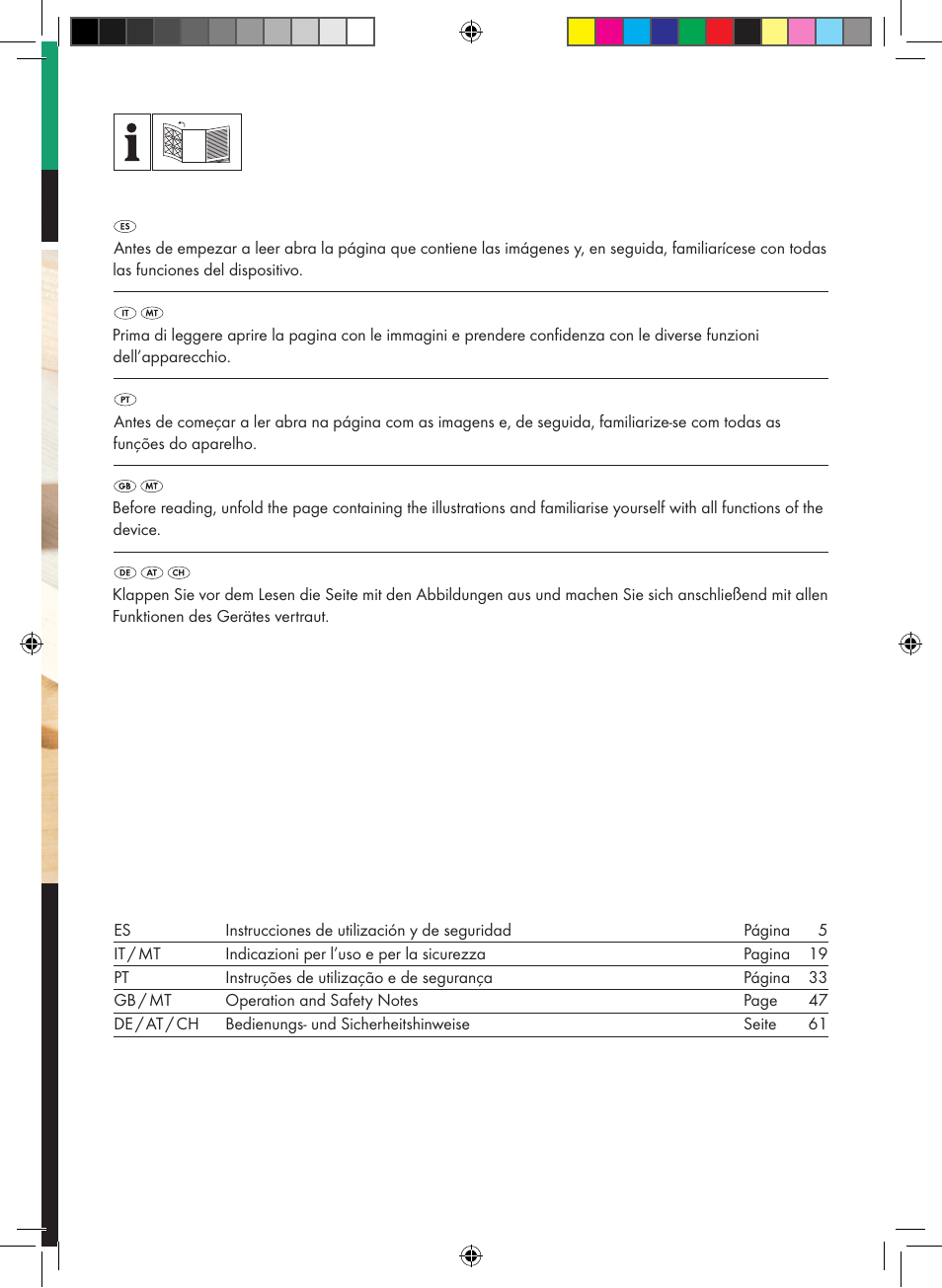 Levigatrice a penna ricaricabile | Parkside PFBS 9.6 A1 User Manual | Page 2 / 75