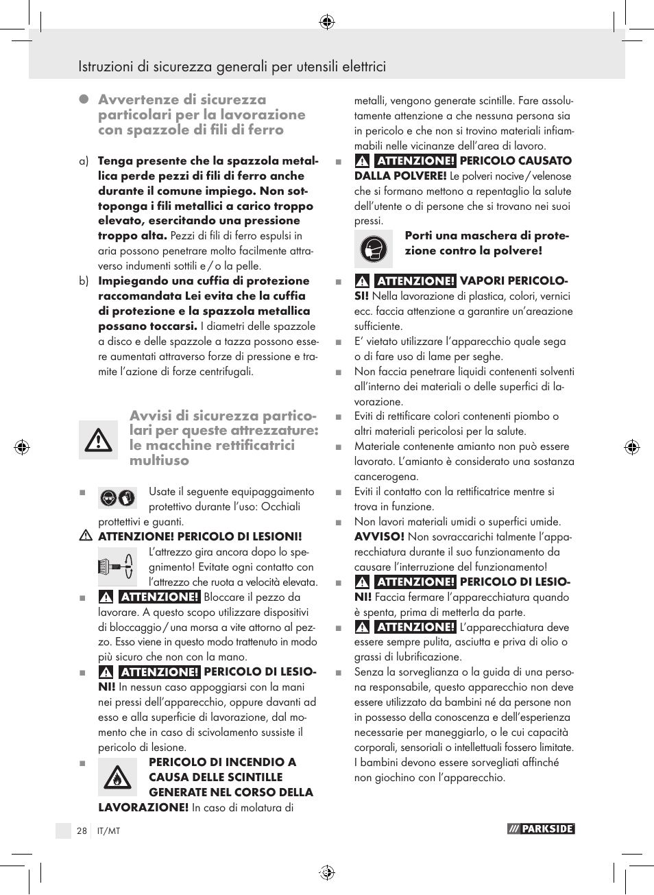 Parkside PFBS 9.6 A1 User Manual | Page 28 / 75