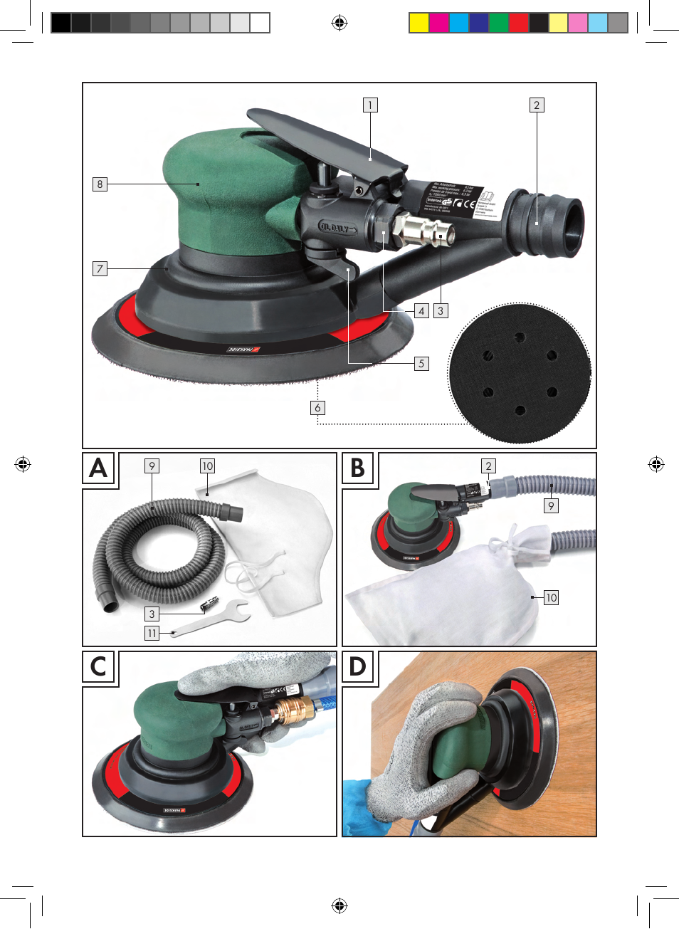 Cb a | Parkside PDEXS 150 A1 User Manual | Page 3 / 45