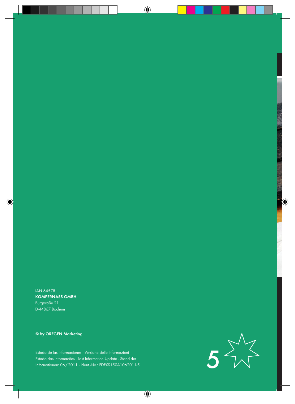 Parkside PDEXS 150 A1 User Manual | Page 45 / 45