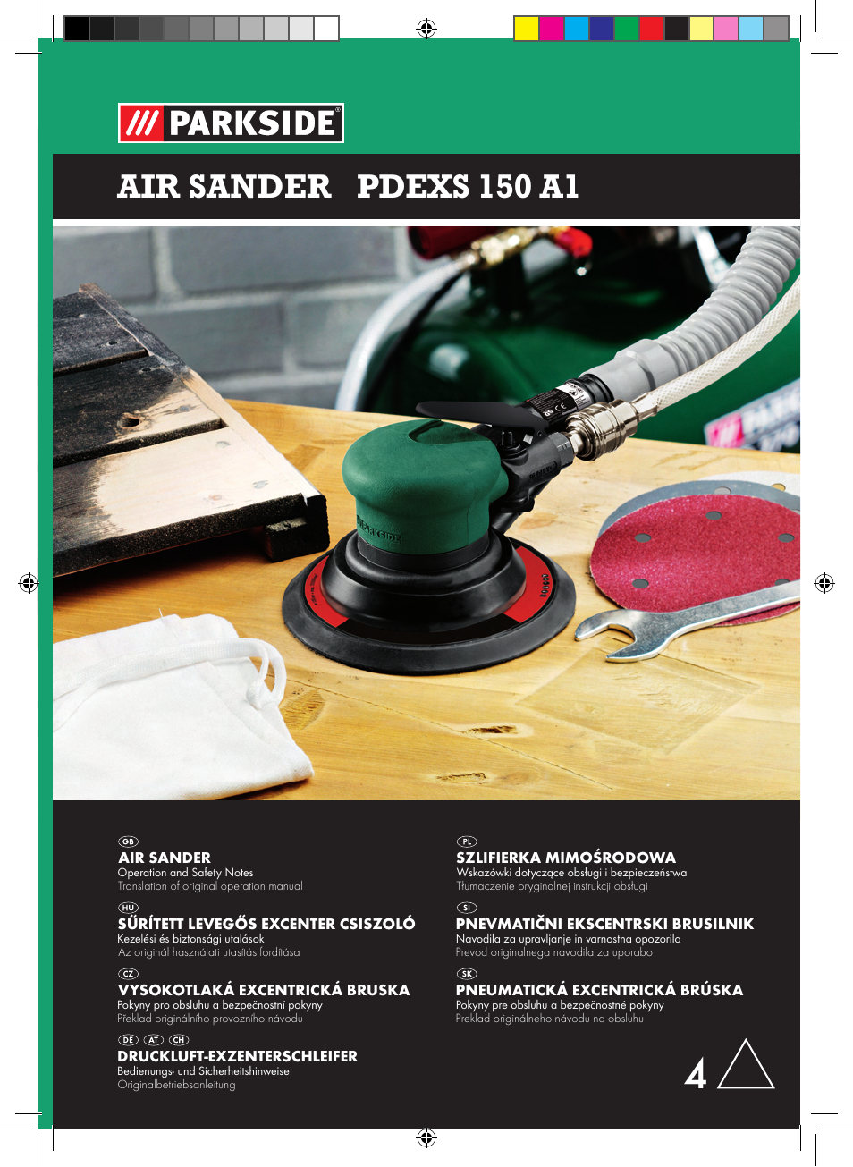 Parkside PDEXS 150 A1 User Manual | 61 pages