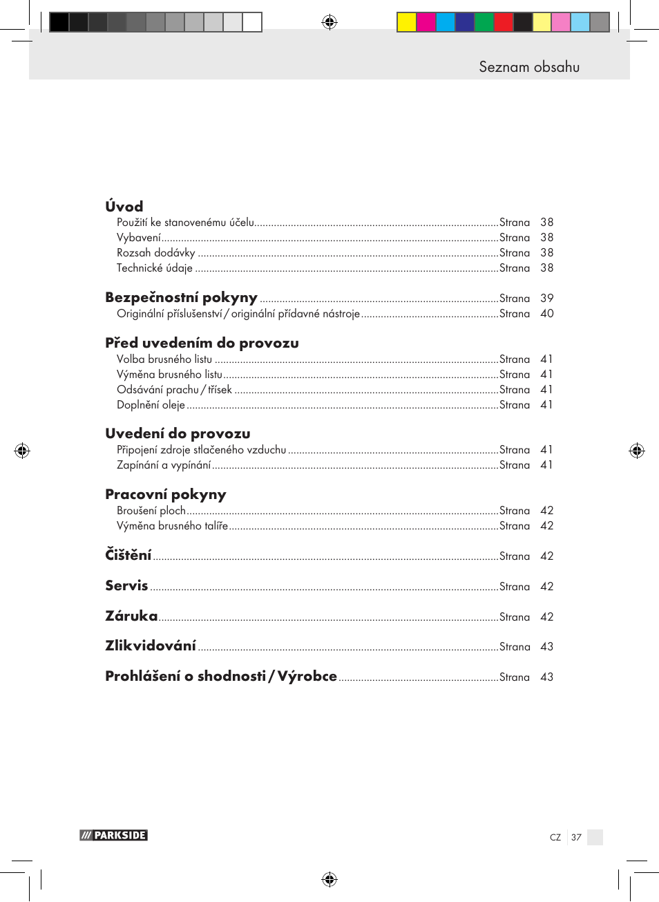 Parkside PDEXS 150 A1 User Manual | Page 37 / 61