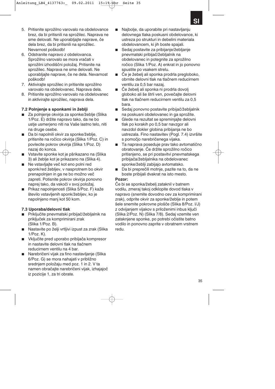 Parkside PDT 40 A1 User Manual | Page 35 / 92