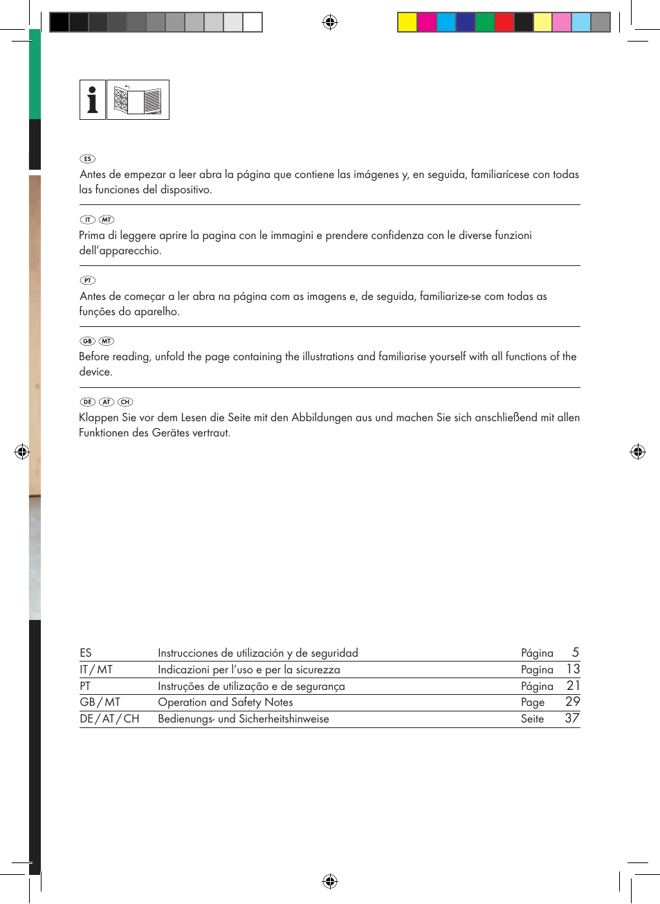 Parkside PNTS 1500 A1 User Manual | Page 2 / 50