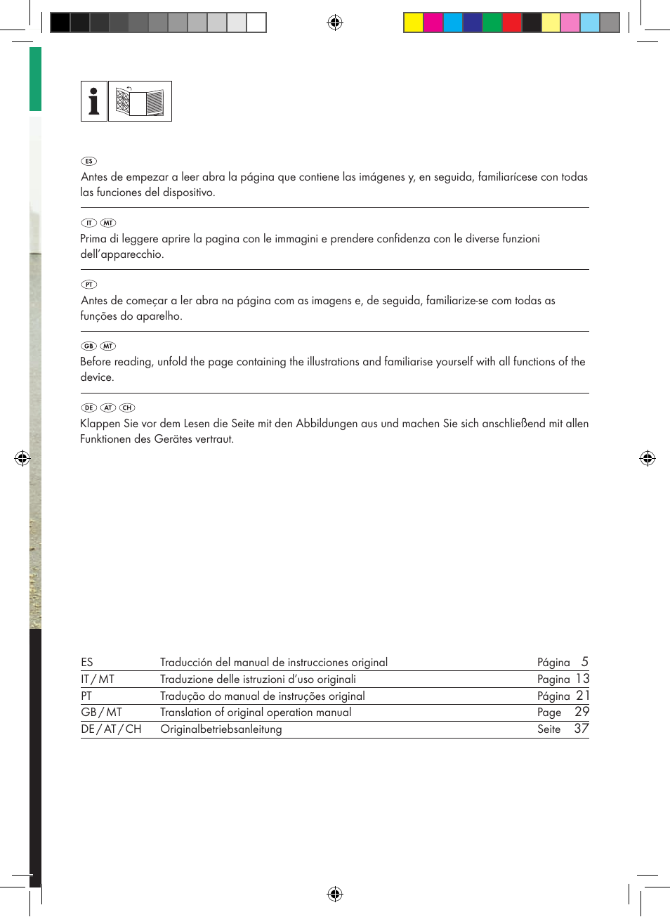 Parkside PNTS 1400 A1 User Manual | Page 2 / 50