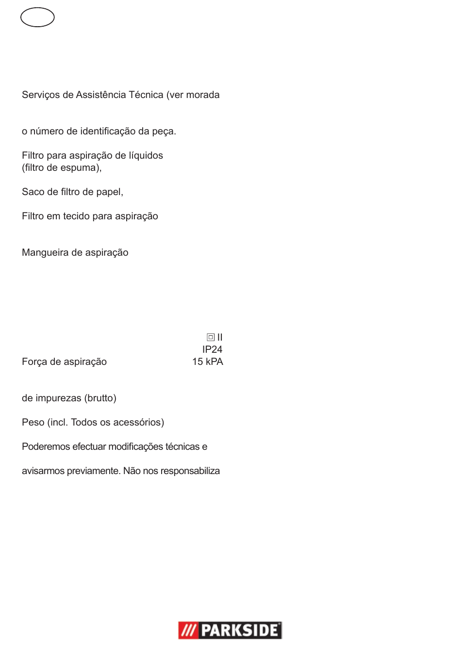 Peças sobressalentes, Dados técnicos | Parkside PNTS 1300 User Manual | Page 22 / 38