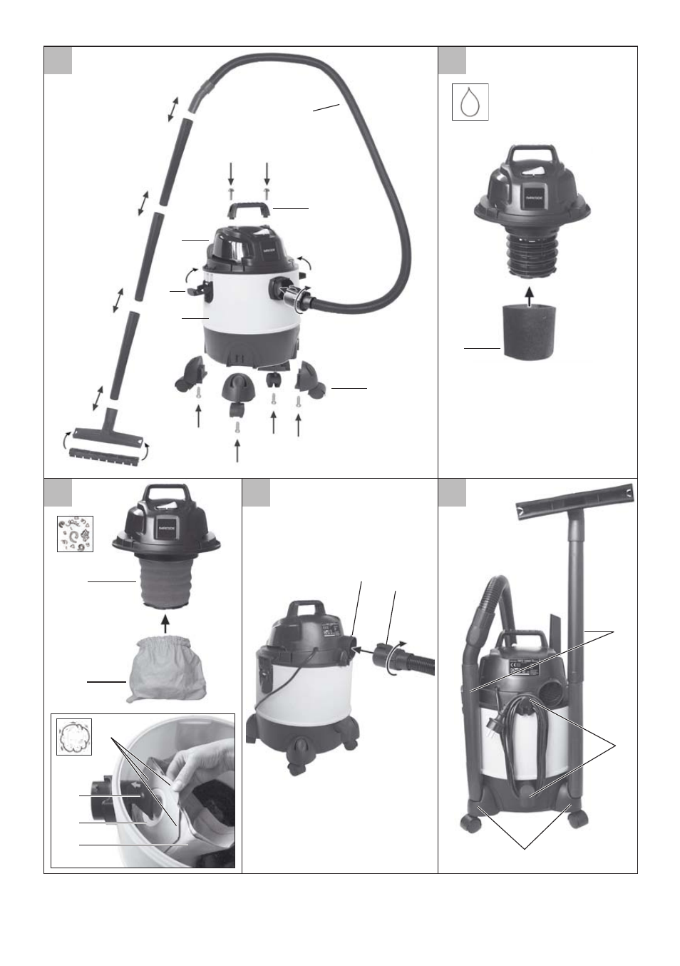 Cf e | Parkside PNTS 1300 User Manual | Page 4 / 54