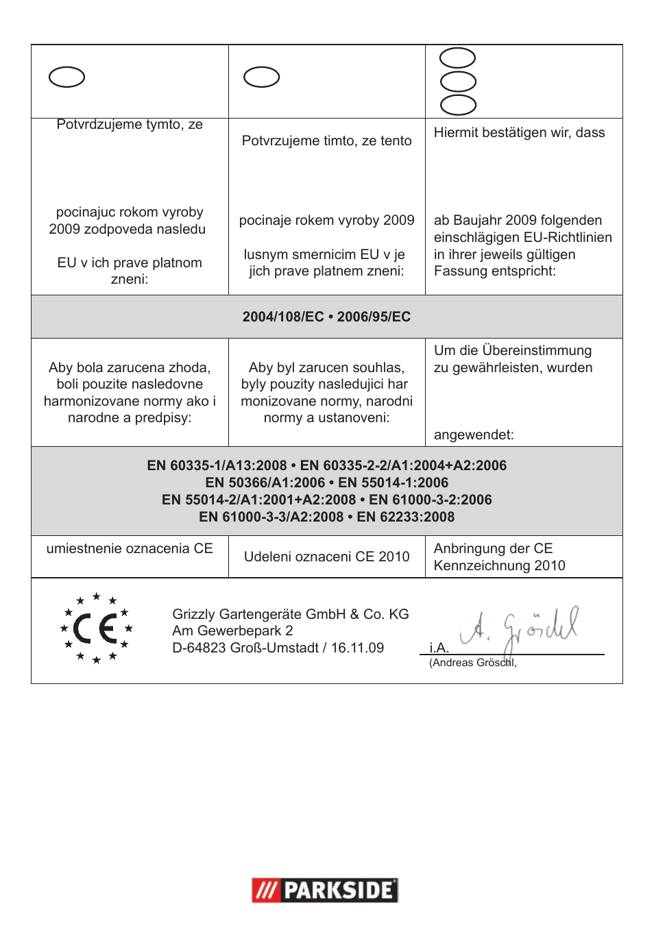 Parkside PNTS 1300 User Manual | Page 52 / 54