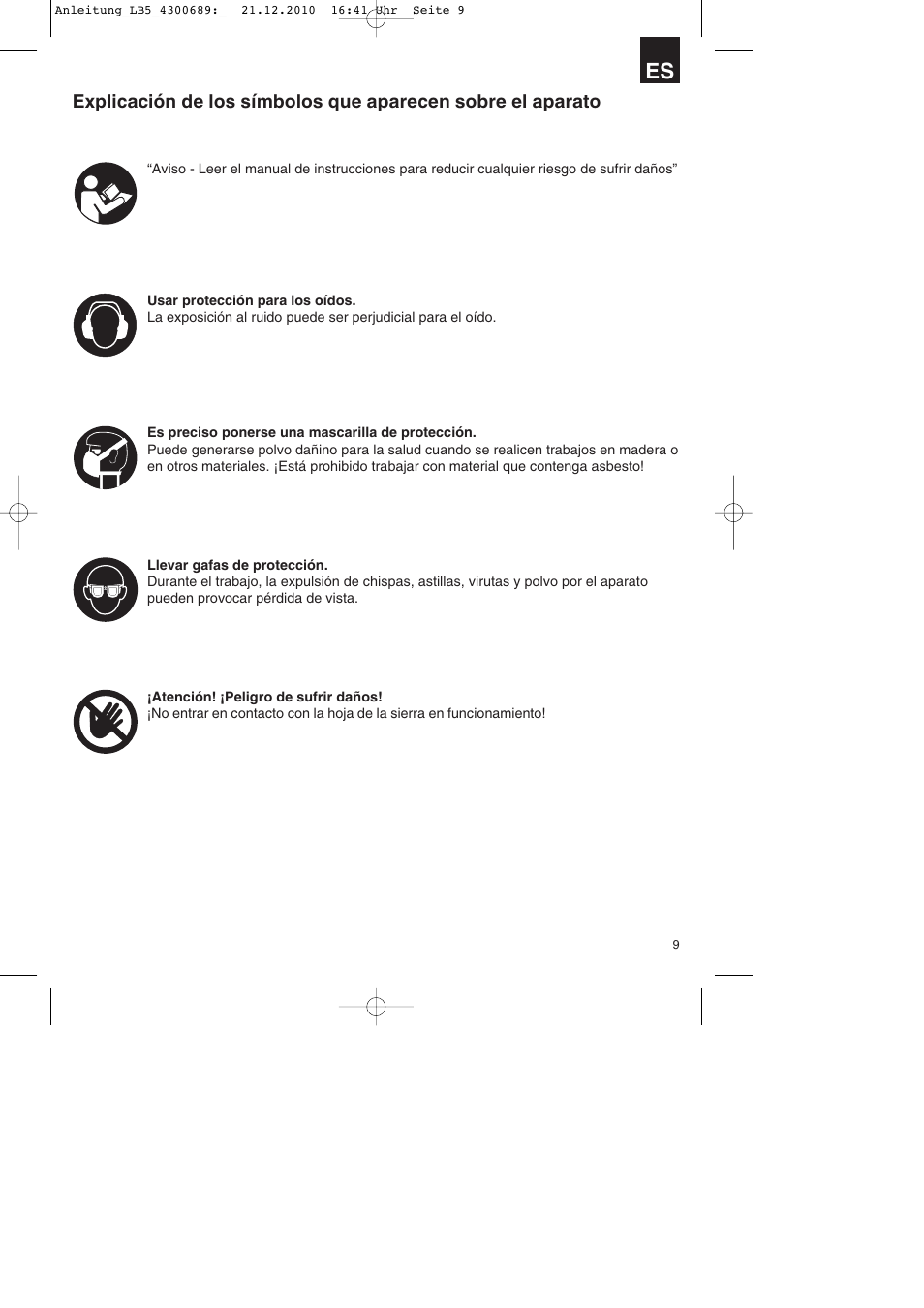 Parkside PKS 1700 A1 User Manual | Page 9 / 92